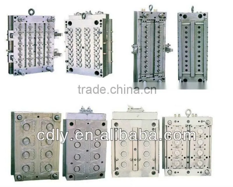 Multi Cavities PET Preform Mould with Hot Runner