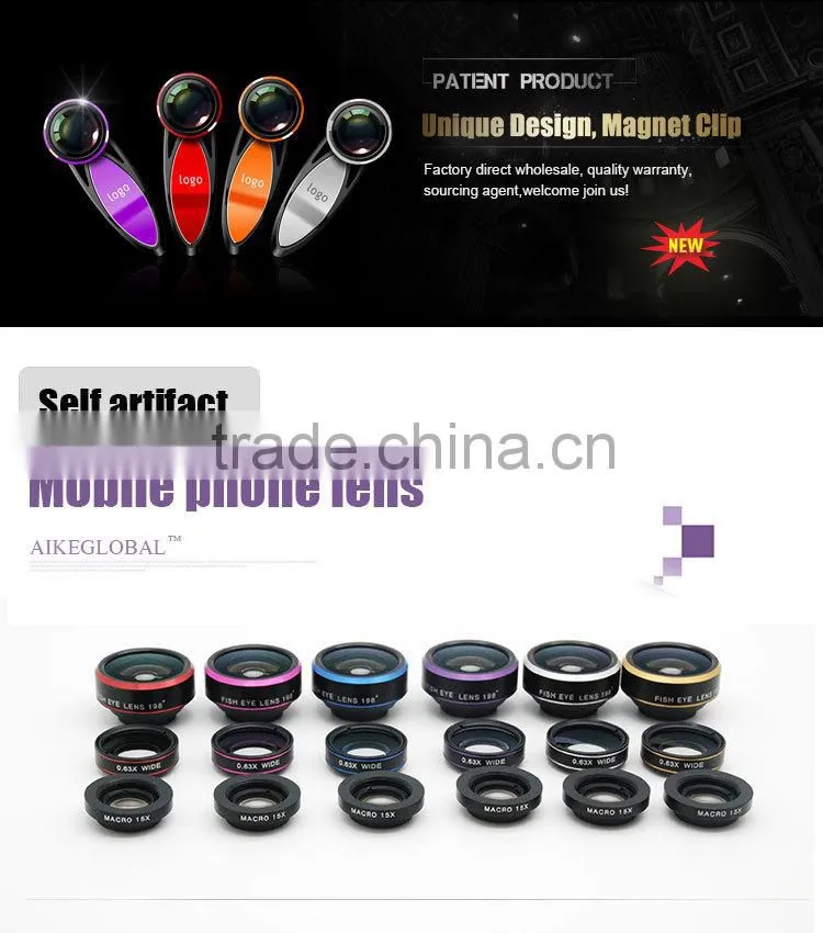 2016 New launch innovative accessories for iPhone 6 6S 5S Samsung Galaxy S6 S5 S4 Note 4 5 Huawei P8 Camera
