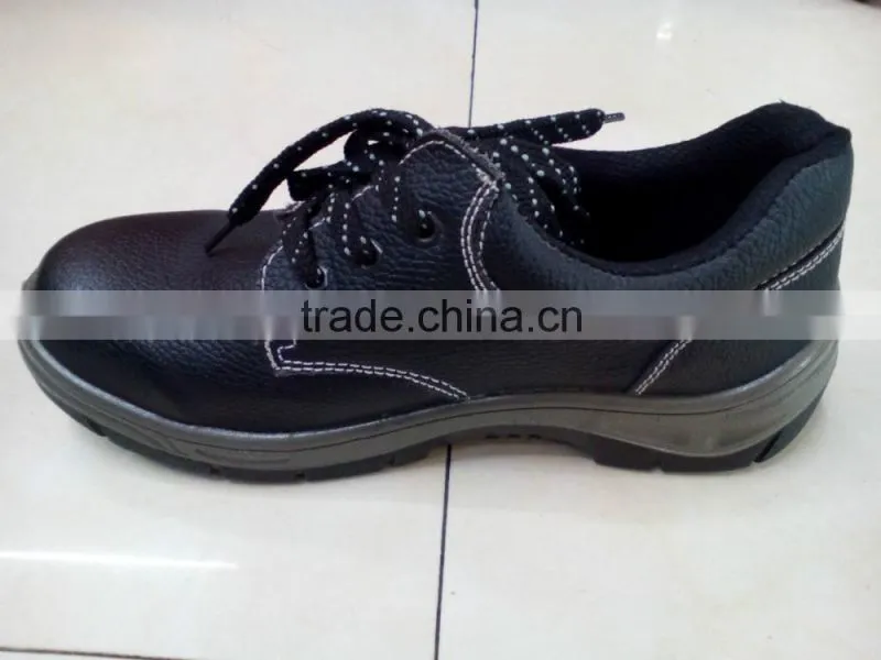 china mainland black low cut safety shoes