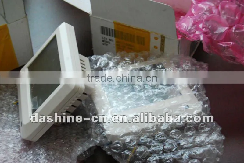 Touch screen thermostat plastic cases with large LCD display, plastic touch screen cases