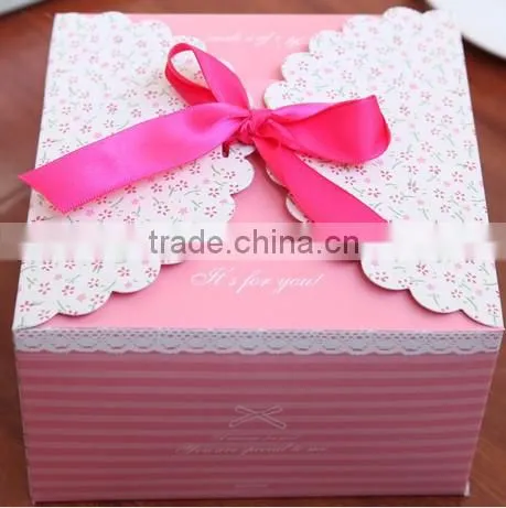 Luxury small candy paper box with cheap price