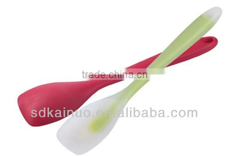 silicone wrapped plastic hard spatula