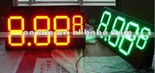 Gas Station 7segment Digital led gas price signs
