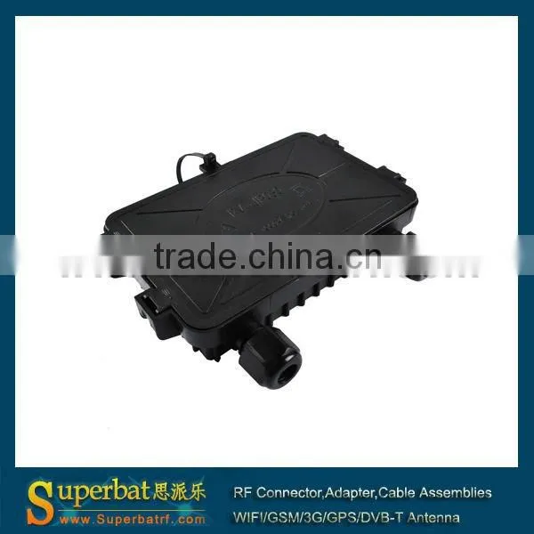 PV Solar Junction Box for Low power PV module /60-70watt solar panel,2rails mc3 solar connector with cable