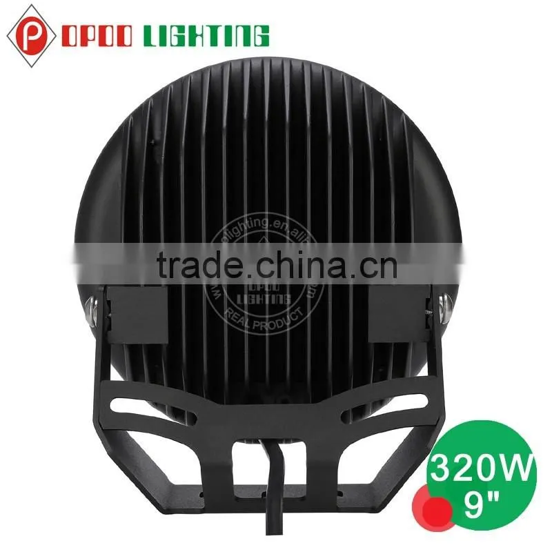 High power bright 9 inch 320 watt led driving light