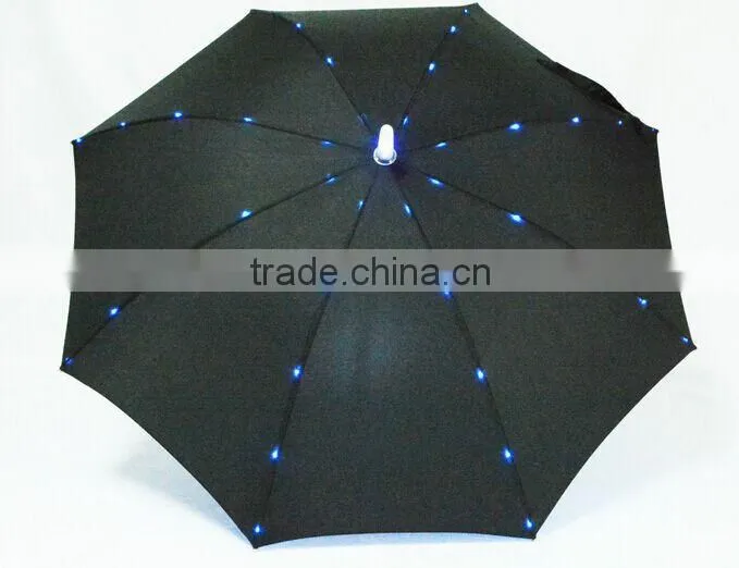 promotional fashion night lighting umbrella