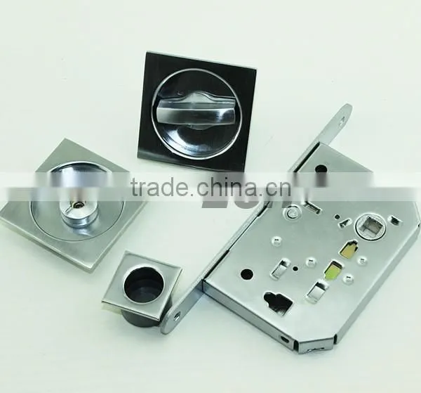 China supplier modern hotel zinc alloy sliding door lock