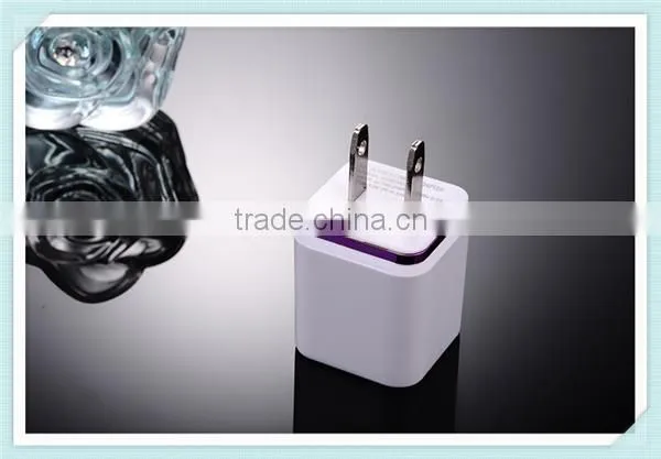 5V 2.1a USA Plug AC Travel Dual USB Wall Charger For iPhone