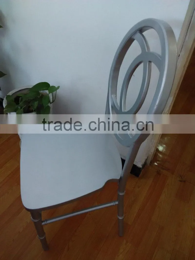 New design back silver wood chiavary phoenix chair