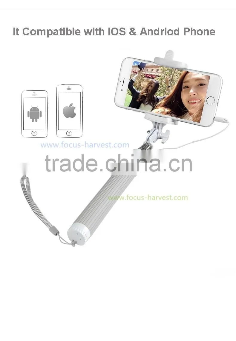 2015 hot sell mini selfie stick and shooting stick osaka hockey stick for iPhone 6 6s plus