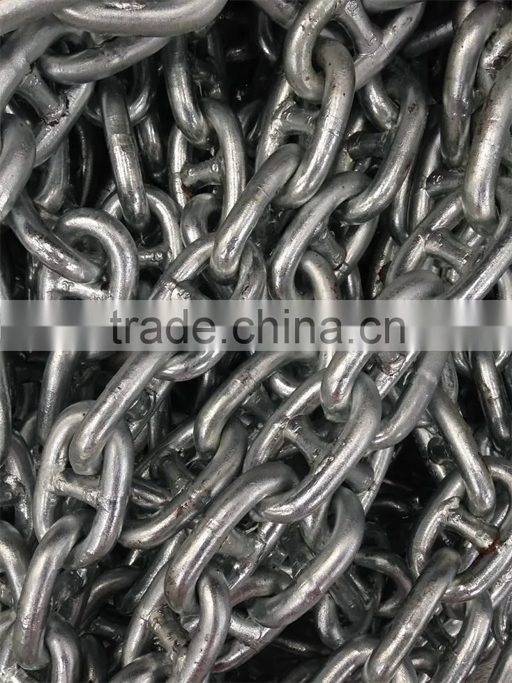 Grade 3 stud link marine steel chains cable made factory