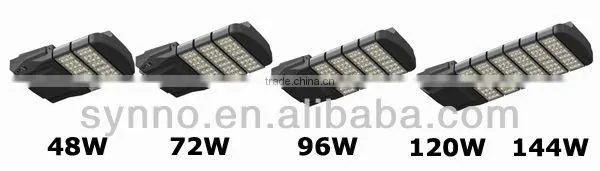 white 6000k led street light 120w IP65