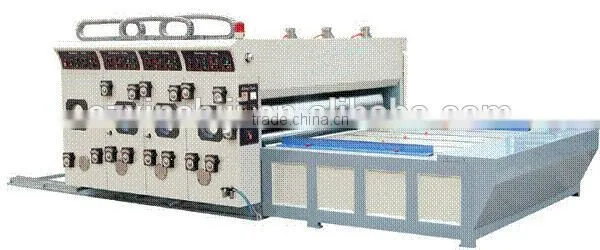 semi-auto water ink printing slotting machine price