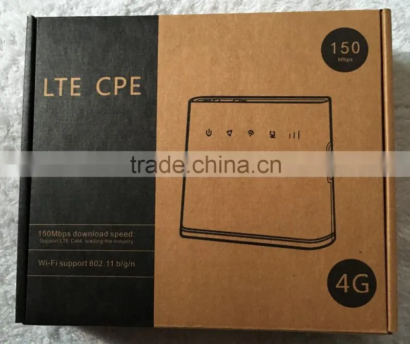 Brand new Unlocked 4G LTE CPE router 3G modem wireless gateway 1 sim card 1LAN 1 RJ11 port HUAWEI B310