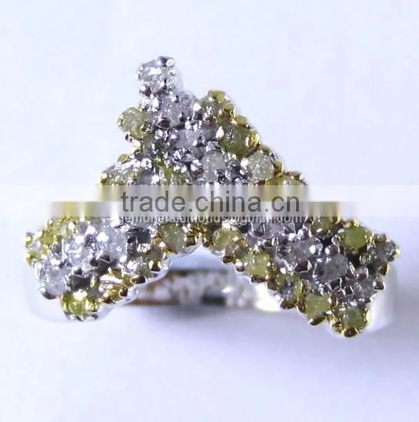 Rough Diamond Ring At Bottom Price