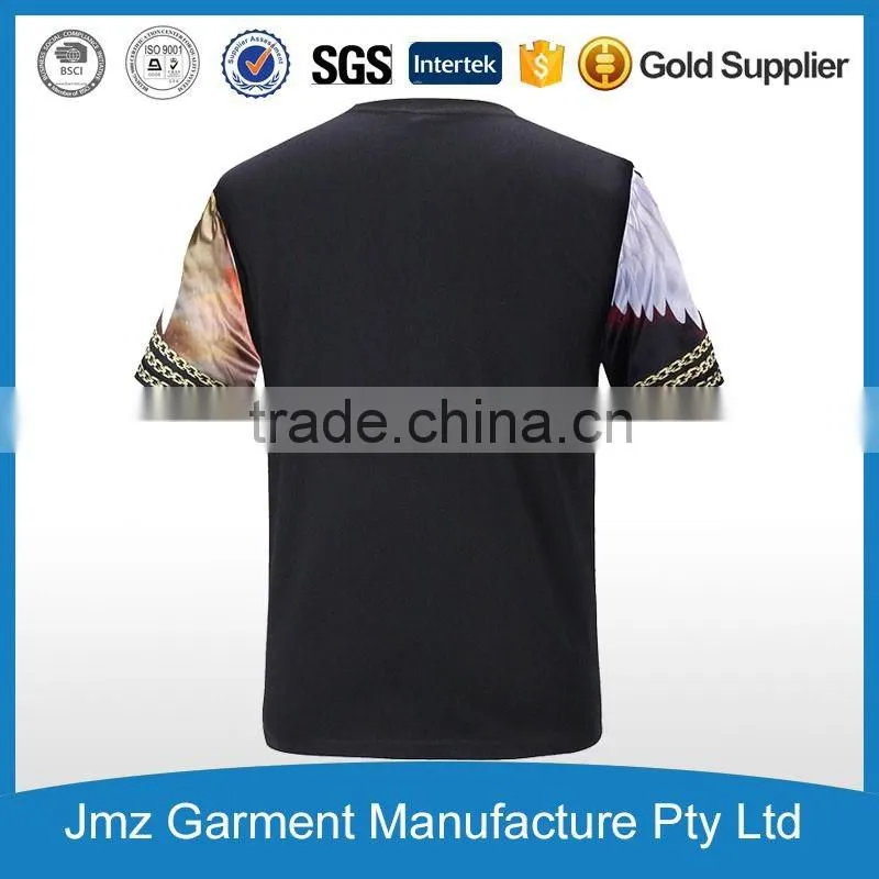 100% polyester fabric tshirt men tshirts customized tshirt