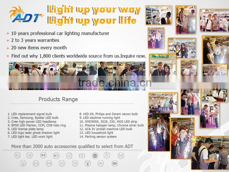 2015 hot sell T15 3014 smd led for cars