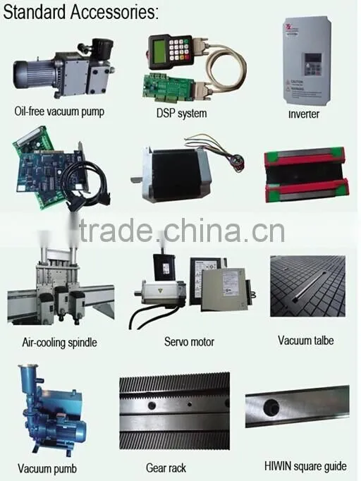 3 kw pheumatic ATC CNC Wooden Door Making Machine