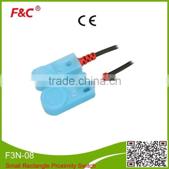 Small 12V-24V Inductive Proximity Sensor Switch with PNP NO and NPN NC(F3N-08TN02)