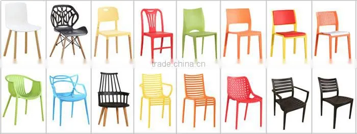Modern white round MDF restaurant dining side table B008