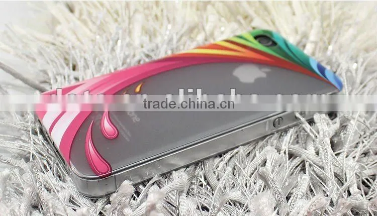 high quality fashion novelty mobile phone cover case for Iphone 4/4S