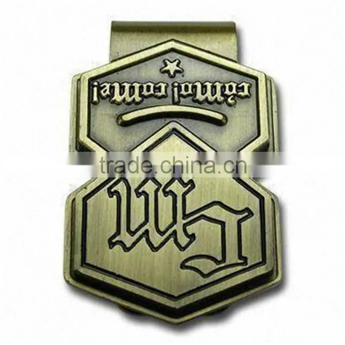 Promotional gift durable money clip, clip wallet