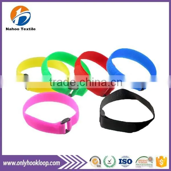 Self-locking plastic cable ties, eco-friendly medical cable ties, colored hook and loop cable ties