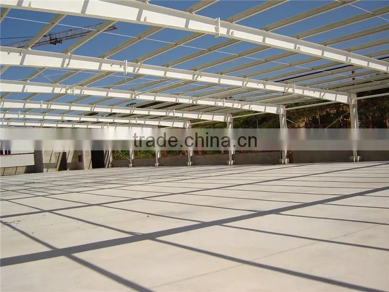 fast assemble prefabricated steel building