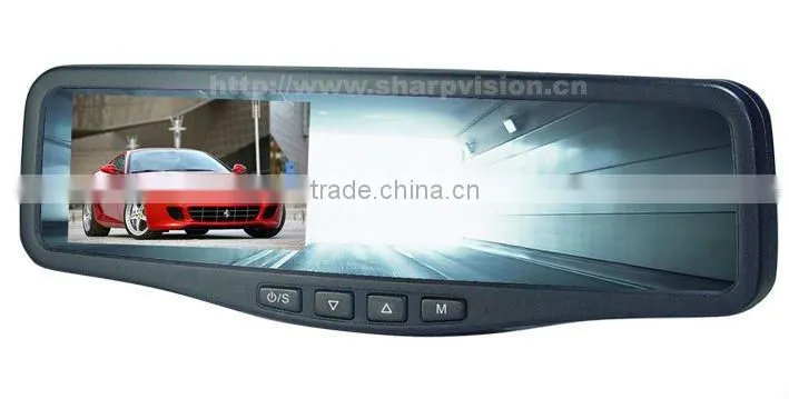 4.3 inch digital car reversing rear view parking assist system