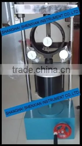 capacity ECONOMICAL SHENXIAN MANUAL CBR TEST MACHINE