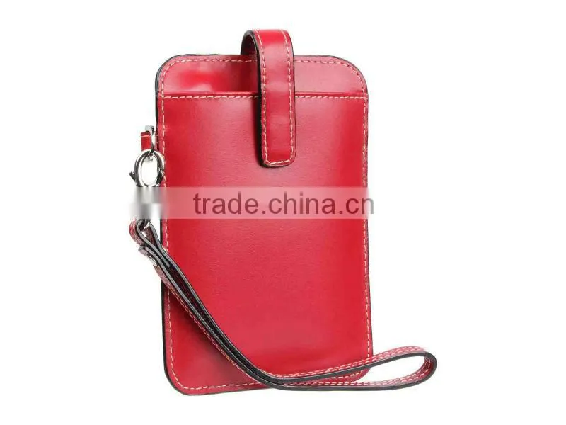 Leather phone case