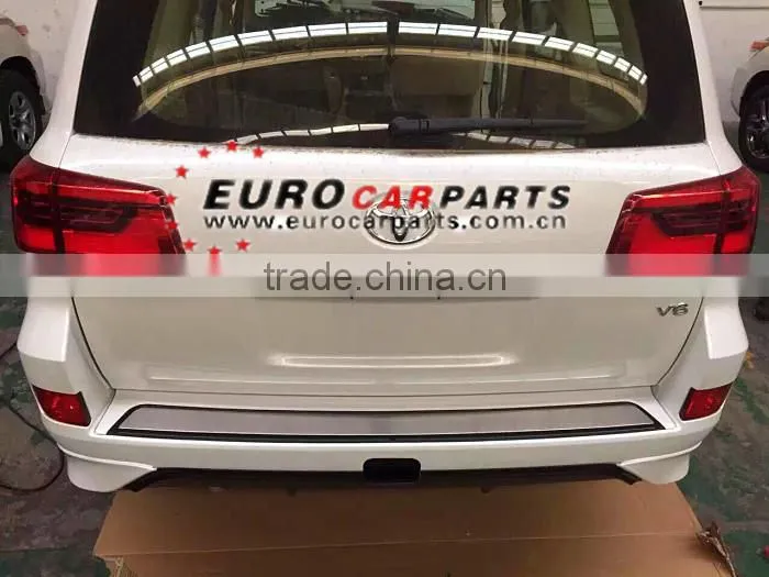 NEWest ARRIVAL!!! For 2016 LC body kits for Land Cruiser LC200 2016year urbon sport style PP front bumper and rear diffuser