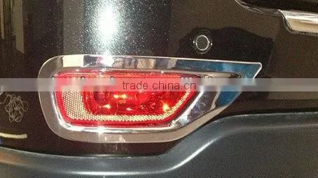 2014 cherokee laredo rear fog lamp cover, ABS chromed