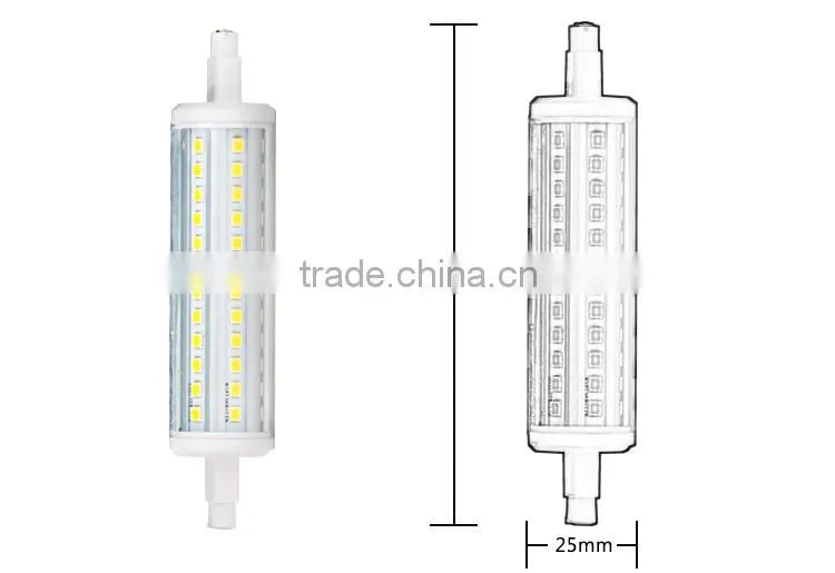 hot product for 7w 770lm 360degree bean agle led r7s, dimmable 118mm r7s led 118mm new