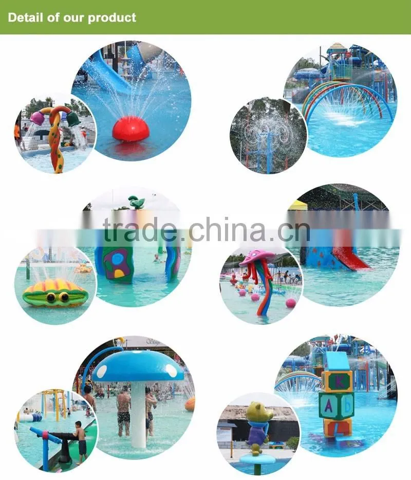 Aqua facility promotion aquatic park fountain water playground