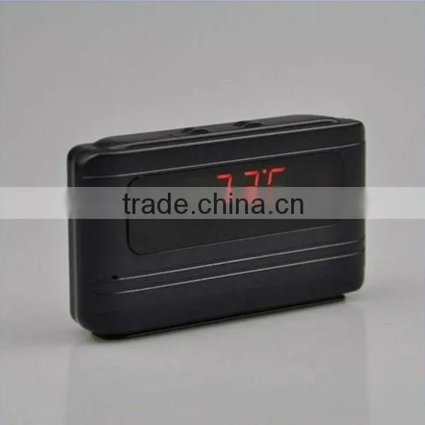 mini Alarm clock camera V6 with motion detection clock hidden camera