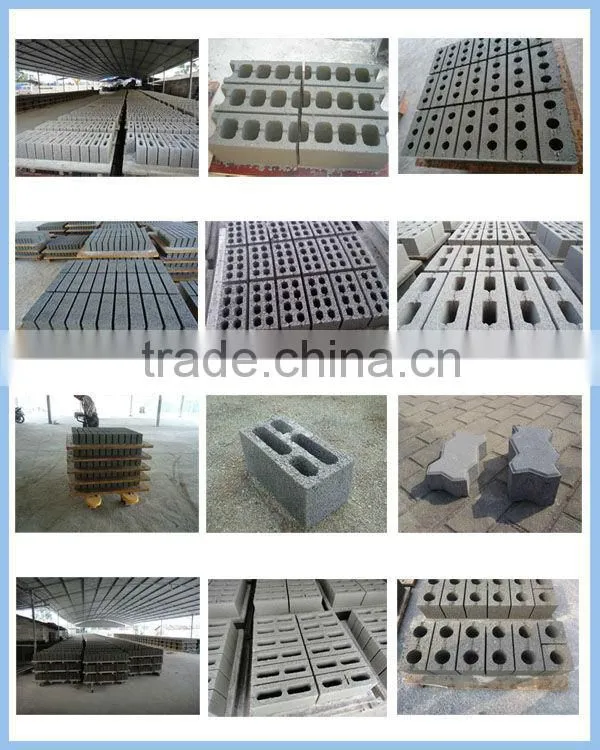 QTJ4-18 hot products automatic concrete brick block making machine in kenya