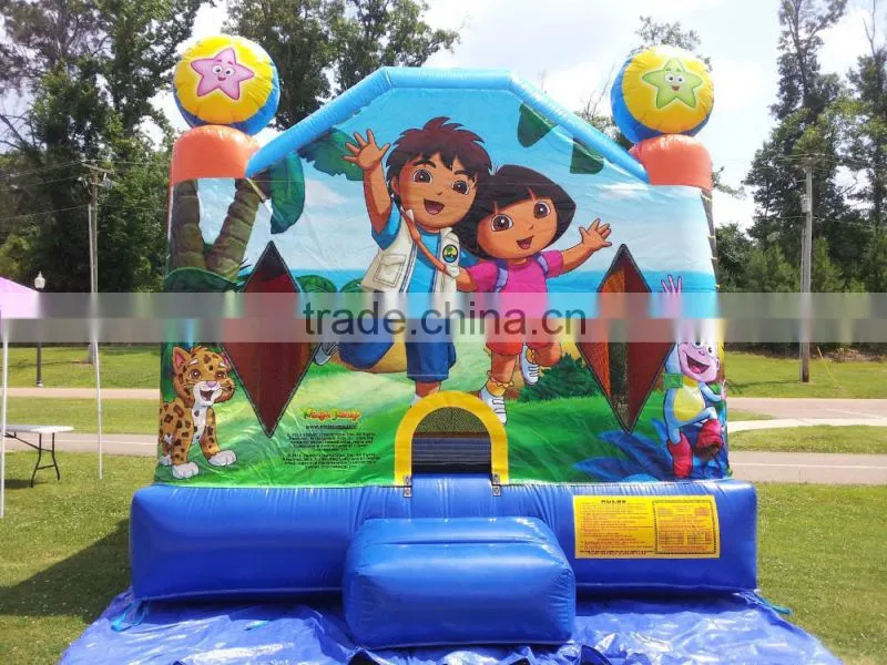 Dora theme explorer inflatable bounce house for sale