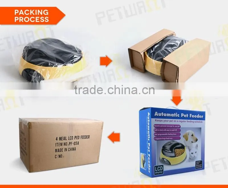 4 Meal LCD Automatic Pet Feeder