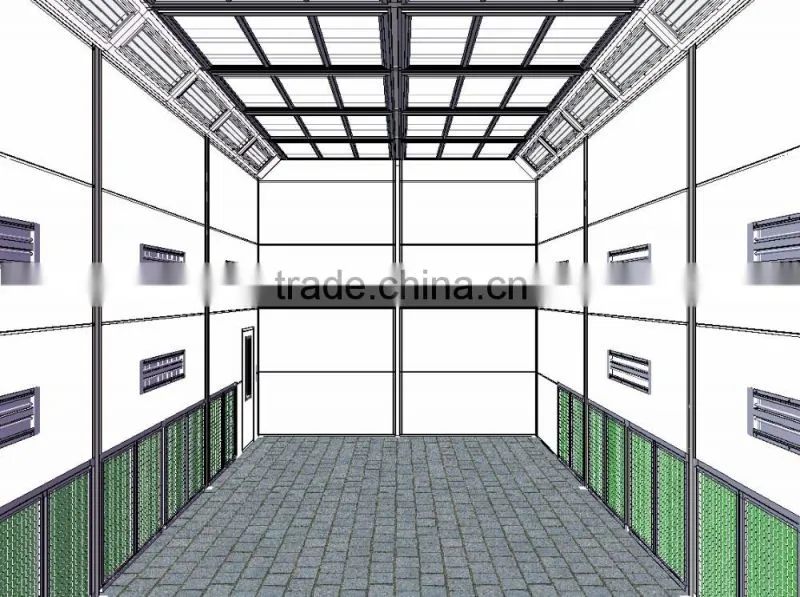 JFgood price paint oven booth portable wide space painting baking ( CE certification 2 years warranty time)