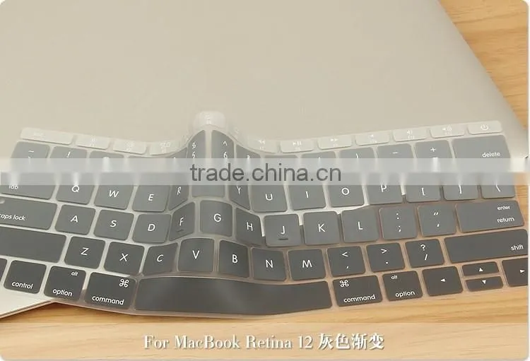 Hot for macbook pro keyboard cover silicone keyboard protective skin cover case
