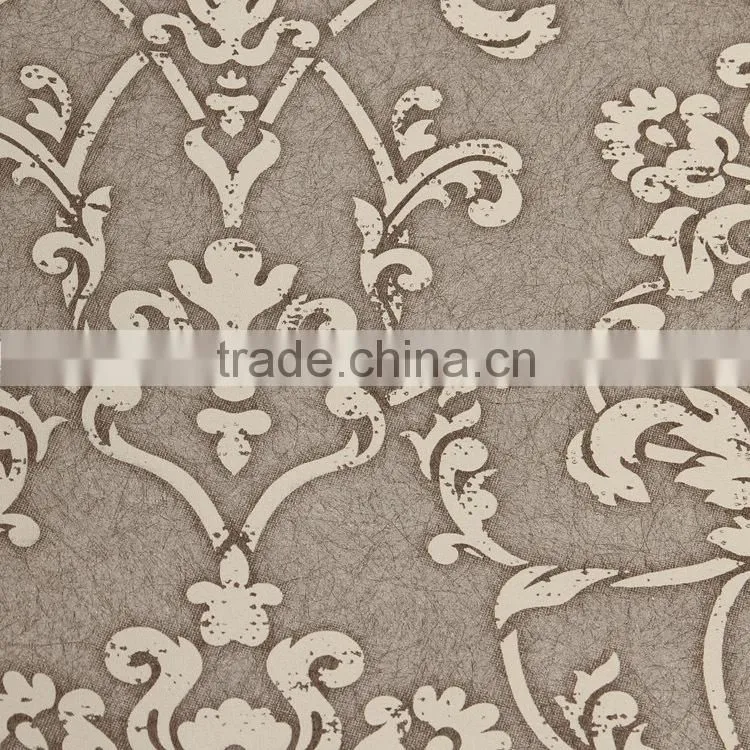 High Class Non Woven Foaming Wallpaper for home interior decorator