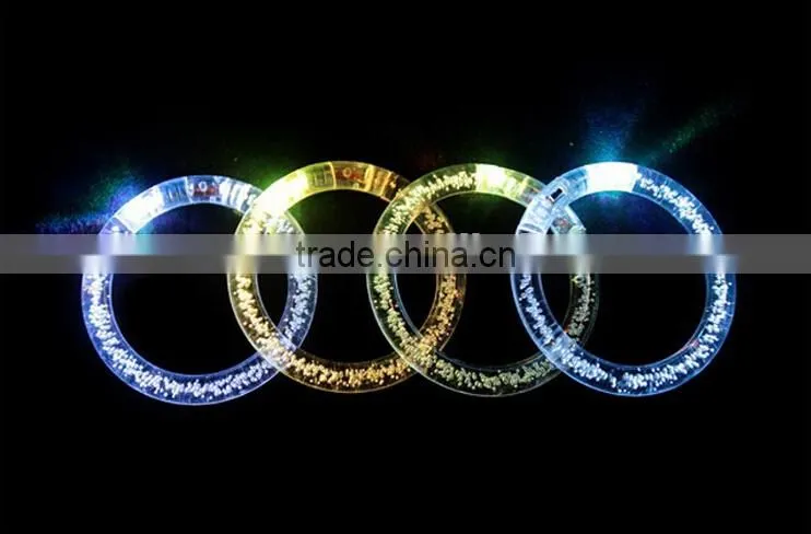 Yiwu Hot Selling Low Price Consert Using Profitional Gift Colorful LED Acrylic Flash Wristband