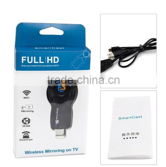 5G Smart Cast TV Stick Ezcast Miracast Dongle DLNA Airplay For IOS Andriod OS Windows 8.1