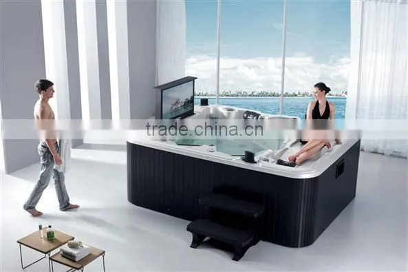 Plastic bathtub for adult Family massage bathtub