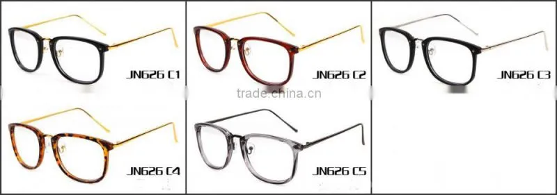 Alibaba's most stylish new mode essential gold metallic frames eyewear