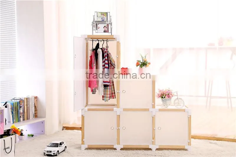2015 Best quality foldable wardrobe