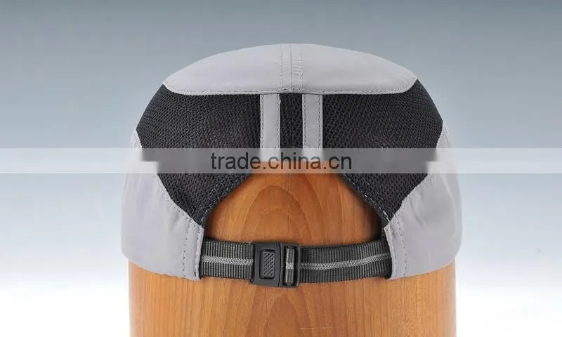 cool dry microfiber mesh sports cap with printing