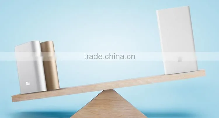 Original XIAOMI Power Bank 20000mAh Dual USB Out 5.1V 3.6A for smartphone