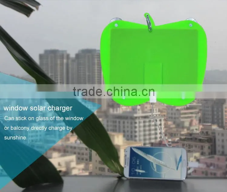 Mini usb solar charger 3W solar panel high quality charger for iphone/samsung/LG/Blackberry